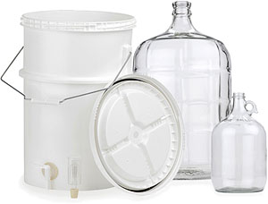 Plastic Fermenter, Wine Carboy, Gallon Glass Carboy