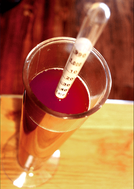 Adjusting Wine Sweetness With Hydrometer