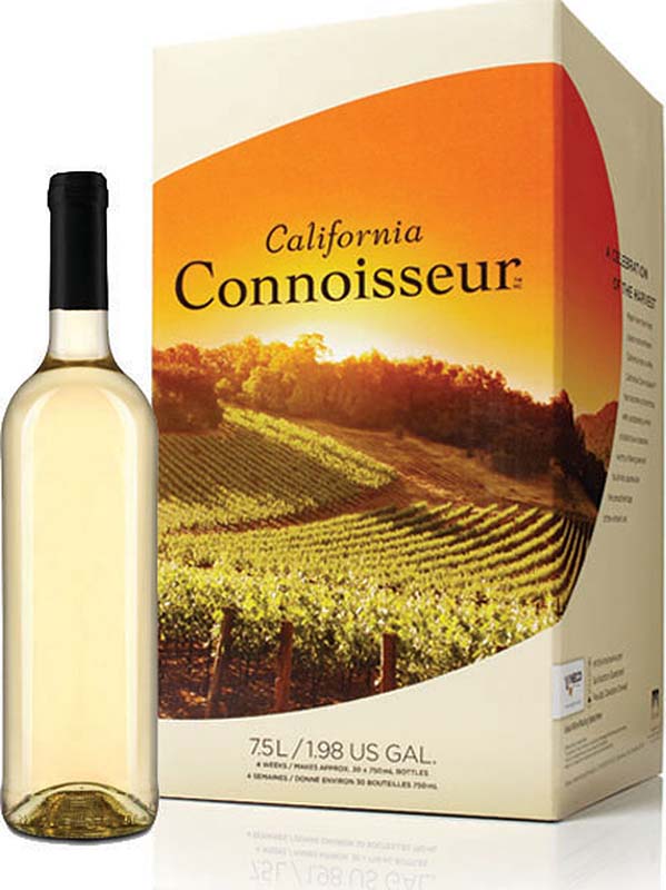 California Connoisseur With White Wine