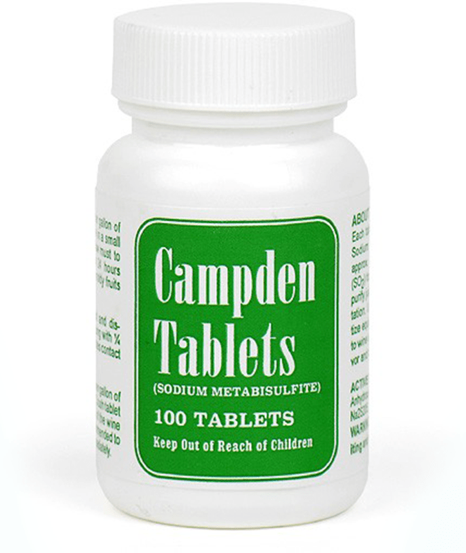 Campden Tablets In Jar
