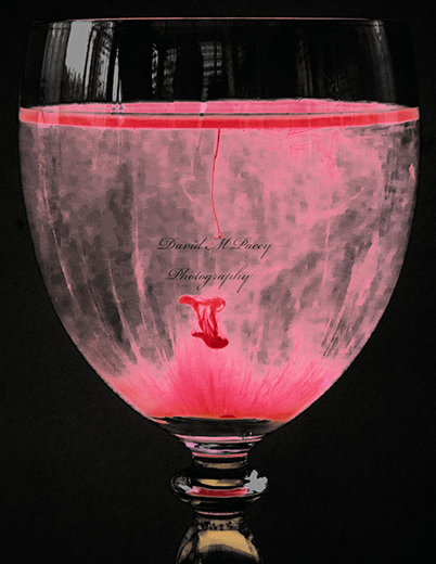 Glass Of Wine In Reverse