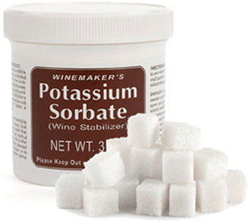 Potassium Sorbate With Sugar Cubes