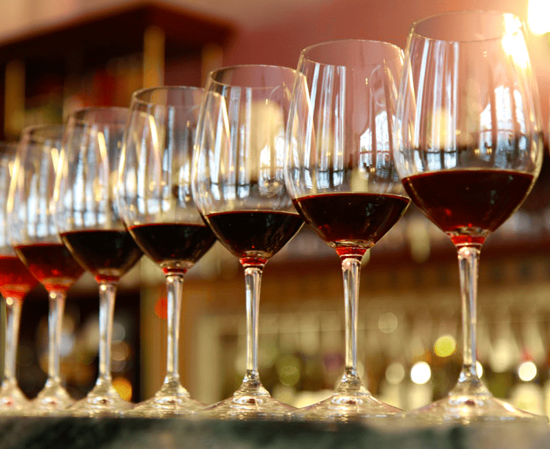 A Bench Trial Of Red Wines.