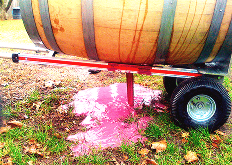 Time to start storing wine barrels