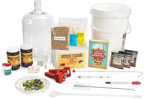Home brewing starter kit
