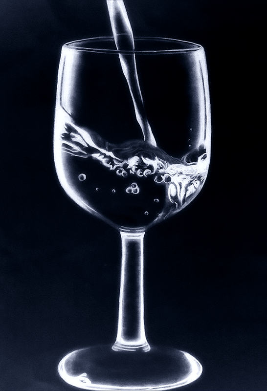 Water In A Wine Glass