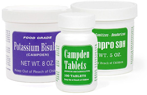 Potassium Bisulfite, Campden Tablets, Ceanpro SDH