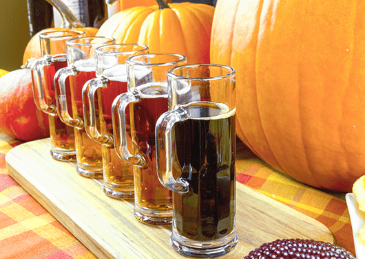 A Flight Of Fall Beers