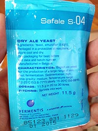Beer Ingredient Kit Yeast