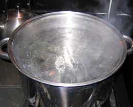 Boiling Tap Water For Winemaking