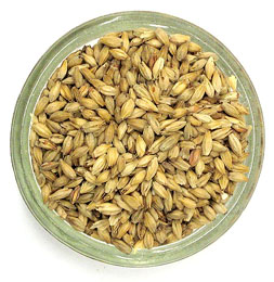 bowl of malted barley