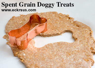 Spent Grain Dog Treats