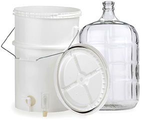 Plastic Fermenters And Wine Carboys