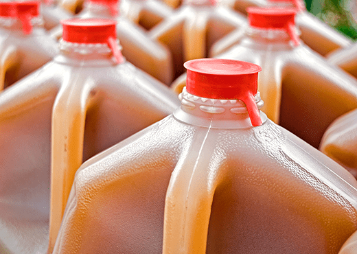 Jugs Of Apple Cider, Not Apple Wine