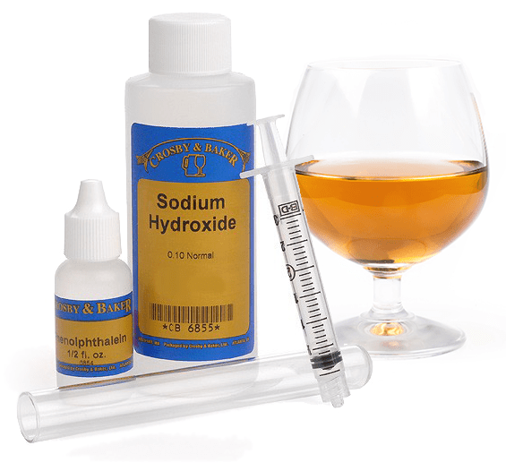 Using Acid Test Kit  On A Mead