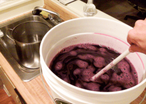 making wine at home