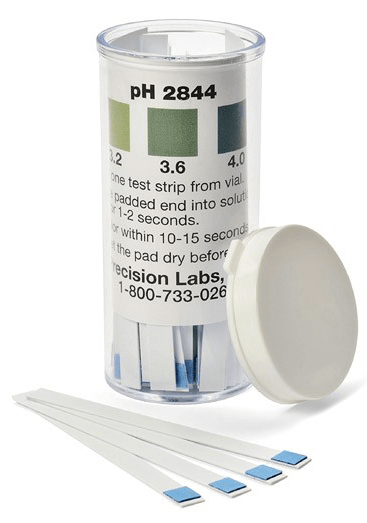 pH Strips For Testing Acidity in Wine