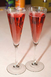 Homemade Sweet Sparkling Wine