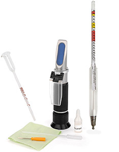 Vinometer, Refractometer, Gravity Hydrometer