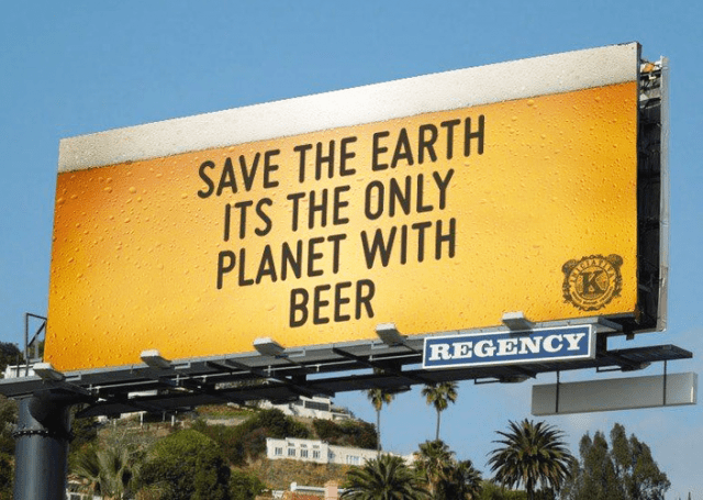 Sustainable Brewing Billboard