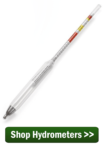Shop Wine Hydrometer To Help Control The Alcohol Content Of Your Wine.