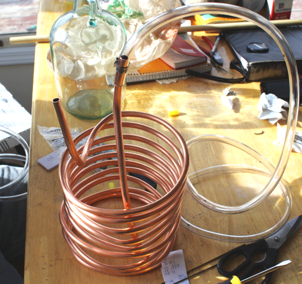 Wort Chiller On A Table
